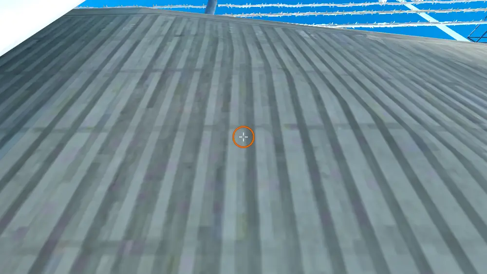 Standing on the Nuke spot on Nuke, the aim mark on the point this smoke is thrown at.
